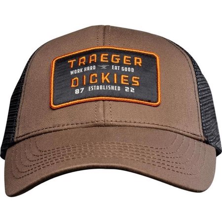 DICKIES Traeger Trucker Hat Brown Duck One Size Fits Most TRG202BDAL
